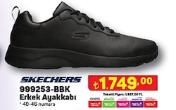 Skechers 999253-BBK Erkek Ayakkabı image