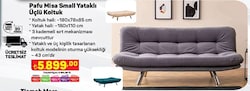 Pafu Misa Small Yataklı Üçlü Koltuk image