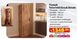 Tiamob Tekerlekli Erzak Dolabı image