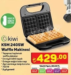 Kiwi KSM 2405W Waffle Makinesi image