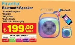 Piranha Bluetooth Speaker image