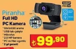 Piranha Full HD PC Kamera image