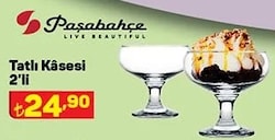 Paşabahçe Tatlı Kasesi 2'li image