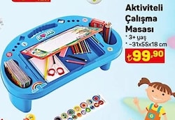 Aktiviteli Çalışma Masası 31x55x18 cm image