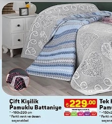Çift Kişilik Pamuklu Battaniye image
