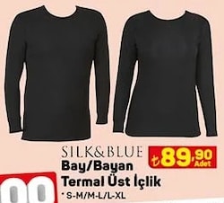 Silk & Blue Bay/Bayan Termal Üst İçlik image