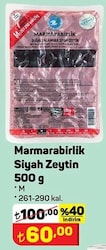 Marmarabirlik Siyah Zeytin 500 g image