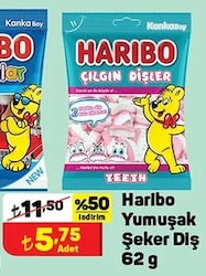 Haribo Yumuşak Diş 62 g image