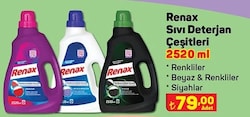 Renax Sıvı Deterjan Çeşitleri 2520 ml image