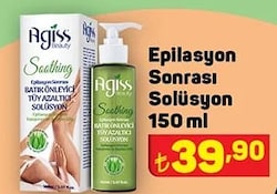 Agiss Epilasyon Sonrası Solüsyon 150 ml image