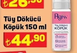 Agiss Tüy Dökücü Köpük 150 ml image