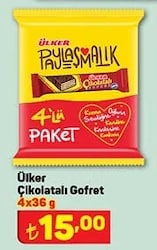 Ülker Çikolatalı Gofret 4x36 g image