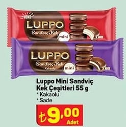 Luppo Mini Sandviç Kek Çeşitleri 55 g image