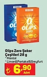 Olips Zero Şeker Çeşitleri 28 g image