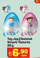 Toy Joy Çikolatalı Süpriz Yumurta 20 g image