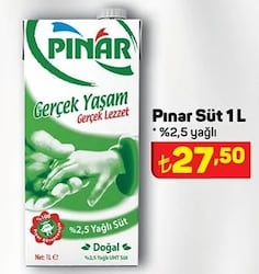 Pınar Süt 1 L image