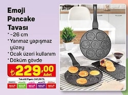 Emoji Pancake Tavası 26 cm image