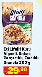 Eti Lifalif Kuru Vişneli,Kakao Parçacıklı,Fındıklı Granola 200 gr image