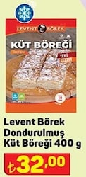 Levent Börek Dondurulmuş Küt Böreği 400 gr image