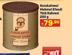 Kurukahveci Mehmet Efendi Türk Kahvesi 250 g image