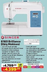 Singer 6160 Brilliance Dikiş Makinesi image
