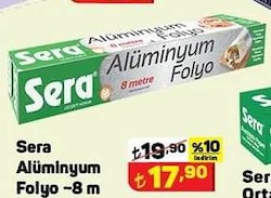 Sera Alüminyum Folyo 8 m image