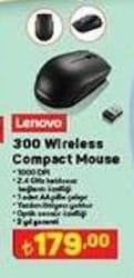 Lenovo 300 Wireless Compact Mouse image