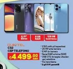 Oukitel C32 Cep Telefonu image
