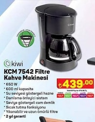 Kiwi KCM 7542 Filtre Kahve Makinesi image
