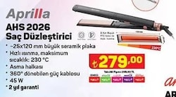 Aprilla AHS 2026 Saç Düzleştirici image