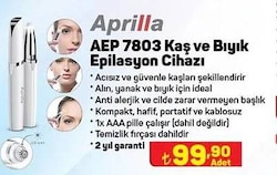 Aprilla AEP 7803 Kaş ve Bıyık Epilasyon Cihazı image