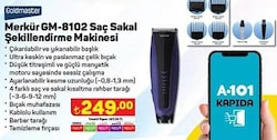 Goldmaster Merkür GM-8102 Saç Sakal Şekillendirme Makinesi image