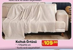 Koltuk Örtüsü 170x210 cm image
