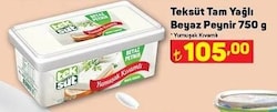 Teksüt Tam Yağlı Beyaz Peynir 750 g image