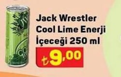 Jack Wrestler Cool Lime Enerji İçeceği 250 ml image