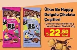 Ülker Be Happy Dolgulu Çikolata 88/90 g Çeşitleri image