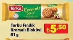 Torku Fındık Kremalı Bisküvi 61 g image