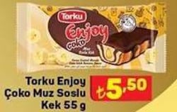 Torku Enjoy Çoko Muz Soslu Kek 55 g image