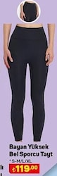 Bayan Yüksek Bel Sporcu Tayt image