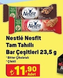 Nestle Nesfit Tam Tahıllı Bar Çeşitleri 23,5 g image