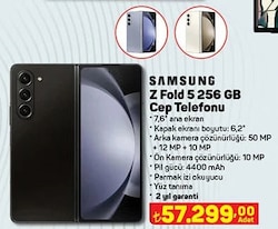 Samsung Z Fold 5 256 GB Cep Telefonu image