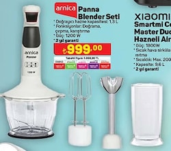Arnica Panna Blender Seti 1200 W image