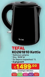 Tefal KO261810 Kettle 1800 W image