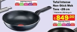 Tefal Intense Non-Stick Wok Tava 28 cm image
