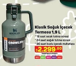 Stanley Klasik Soğuk İçecek Termosu 1,9 L image