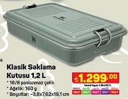 Stanley Klasik Saklama Kutusu 1,2 L image
