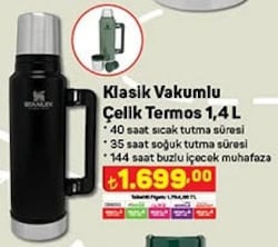 Stanley Klasik Vakumlu Çelik Termos 1,4 L image