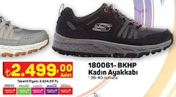 Skechers 180061-BKHP Kadın Ayakkabı image