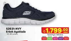 Skechers 52631-NVY Erkek Ayakkabı image