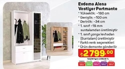Evdemo Alena Vestiyer Portmanto image